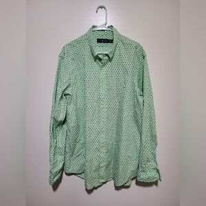 Ralph Lauren Mint Green Button Down Shirt‎ XXL